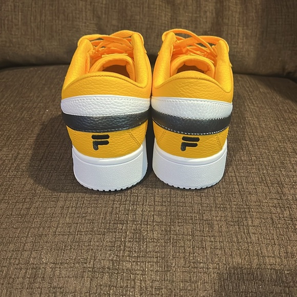 Fila Yellow Sneakers with Black and White Trim - Picture 4 of 10